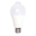 LED lemputė su judesio ir sumrėkimo jutikliu A60 E27/6W/230V 3000K - Aigostar