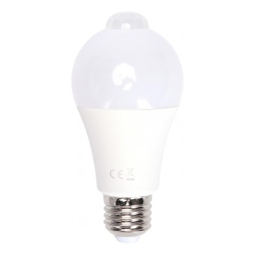 LED lemputė su judesio ir sumrėkimo jutikliu A60 E27/6W/230V 3000K - Aigostar