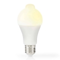 LED lemputė su judesio ir sutemų jutikliu A60 E27/4,9W/230V 3000K