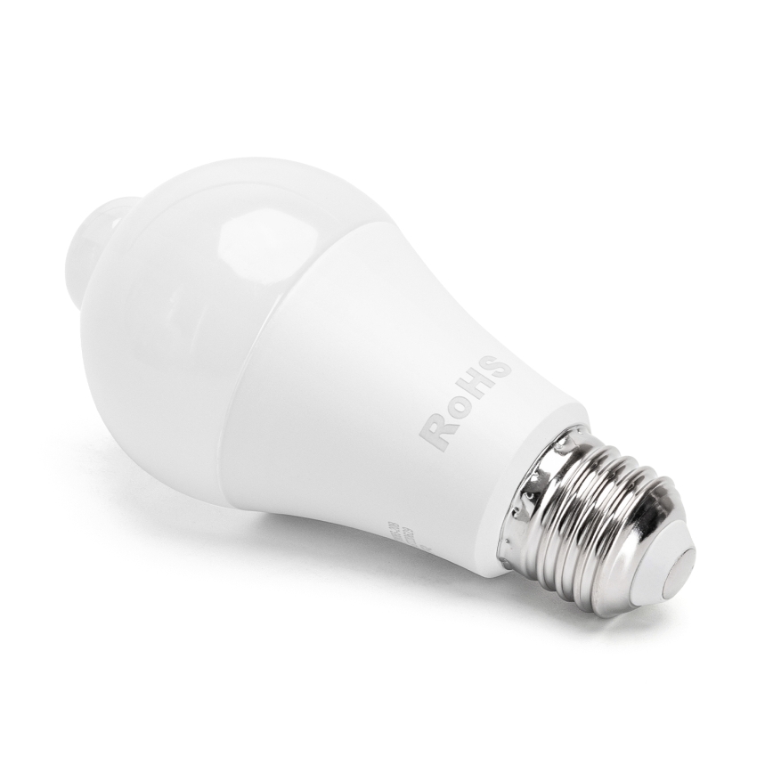 LED lemputė su judesio ir sutemų jutikliu A60 E27/6W/230V 6500K - Aigostar