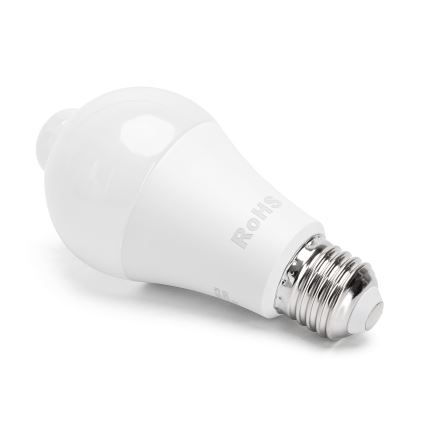 LED Lemputė su judesio ir sutemų jutikliu A60 E27/12W/230V 3000K - Aigostar