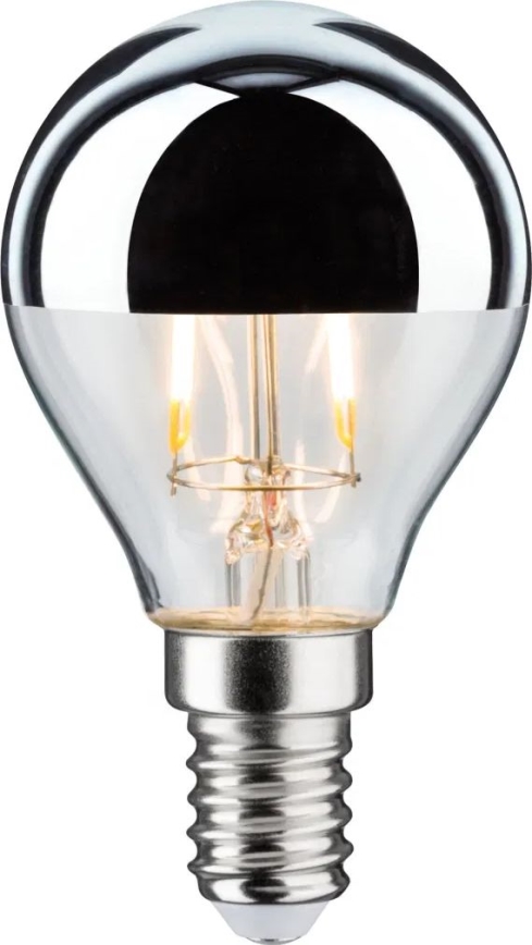 LED Lemputė su veidrodiniu sferiniu dangteliu CROWN E14/2,6W/230V 2700K - Paulmann 28663
