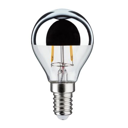 LED Lemputė su veidrodiniu sferiniu dangteliu CROWN E14/2,6W/230V 2700K - Paulmann 28663