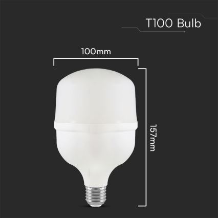 LED lemputė T100 E27/30W/230V 6500K
