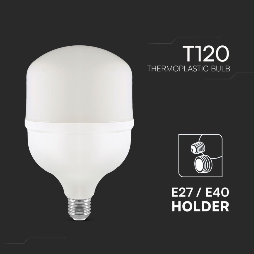 LED lemputė T120 E27/40W/230V 6500K
