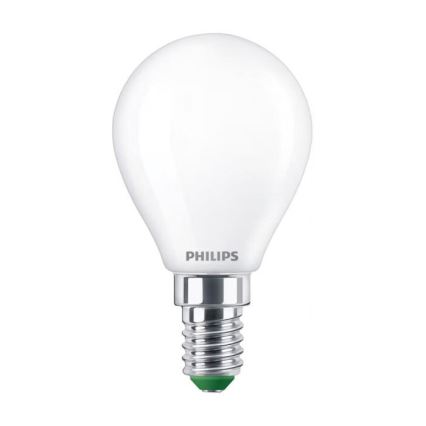 LED lemputė ULTRAEFFICIENT Philips P45 E14/1,2W/230V 2700K