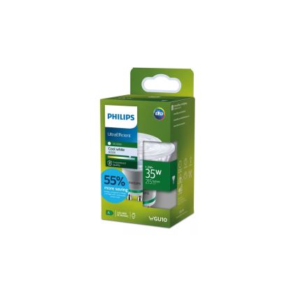 LED lemputė ULTRAEFFICIENT Philips PAR16 GU10/1,2W/230V 4000K