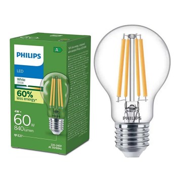 LED lemputė ULTRAEFFICIENT VINTAGE Philips A60 E27/4W/230V 3000K