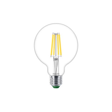 LED lemputė ULTRAEFFICIENT VINTAGE Philips G95 E27/4W/230V 4000K