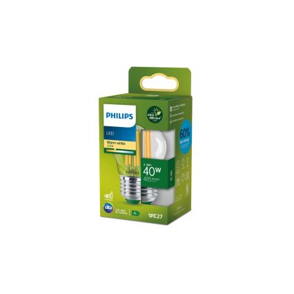 LED lemputė ULTRAEFFICIENT VINTAGE Philips P45 E27/2,3W/230V 2700K