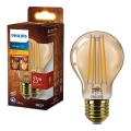 LED lemputė VINTAGE Philips A60 E27/3,1W/230V 1800K