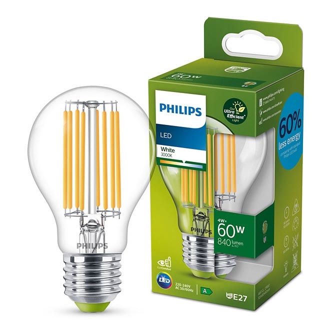 LED Lemputė VINTAGE Philips A60 E27/4W/230V 3000K