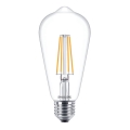 LED Lemputė VINTAGE Philips ST64 E27/7W/230V 2700K