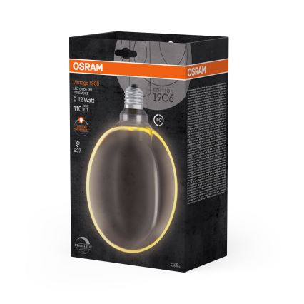 Dimeriuojama LED lemputė VINTAGE FILAMENT E27/4W/230V 1800K - Osram