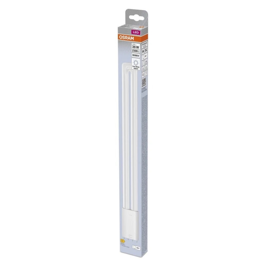 LED liuminescencinė lemputė, pailga 2G11/18W/230V 4000K - Osram