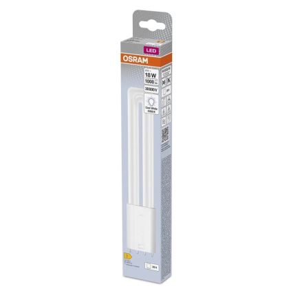 LED liuminescencinė lemputė, pailga 2G11/8W/230V 4000K - Osram