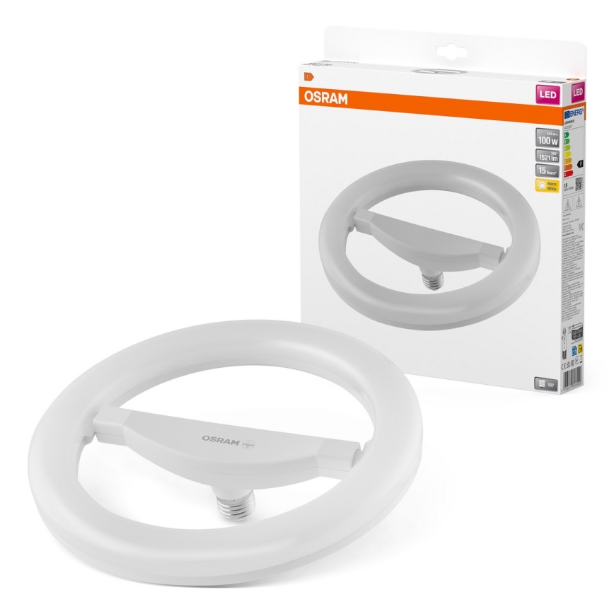 LED liuminescencinė lemputė, pailga E27/14,5W/230V 2700K - Osram