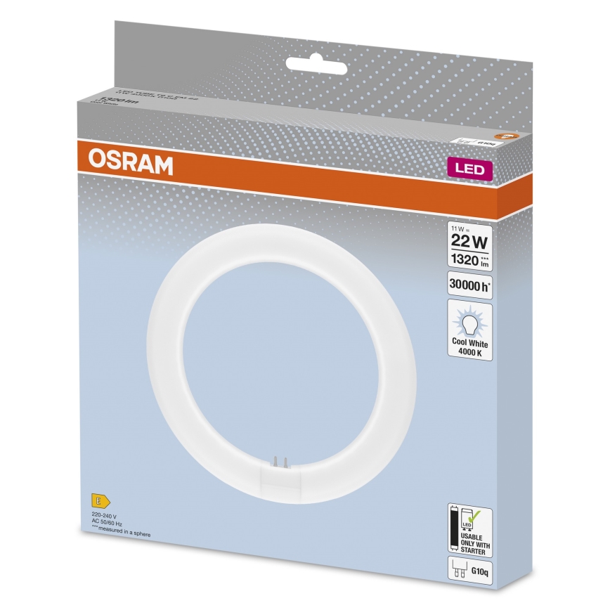 LED liuminescencinė lemputė, pailga G10q/11W/230V 4000K - Osram