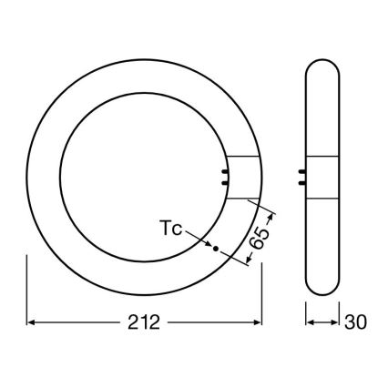 LED liuminescencinė lemputė, pailga G10q/11W/230V 6500K - Osram