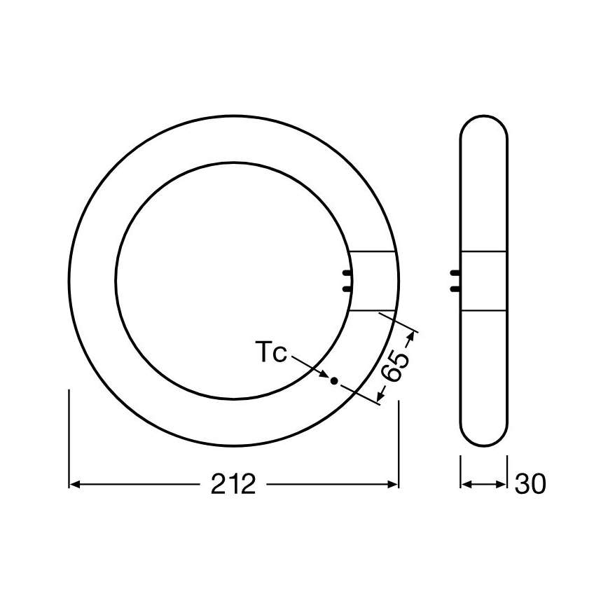 LED liuminescencinė lemputė, pailga G10q/11W/230V 6500K - Osram
