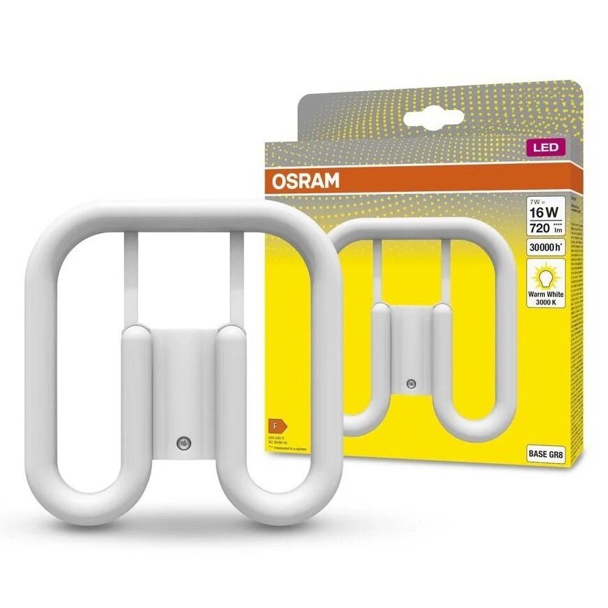 LED liuminescencinė lemputė, pailga GR8/7W/230V 3000K - Osram