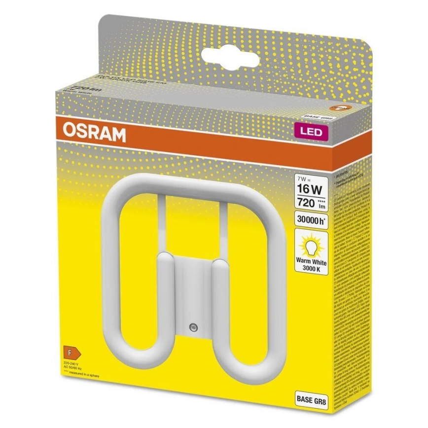 LED liuminescencinė lemputė, pailga GR8/7W/230V 3000K - Osram