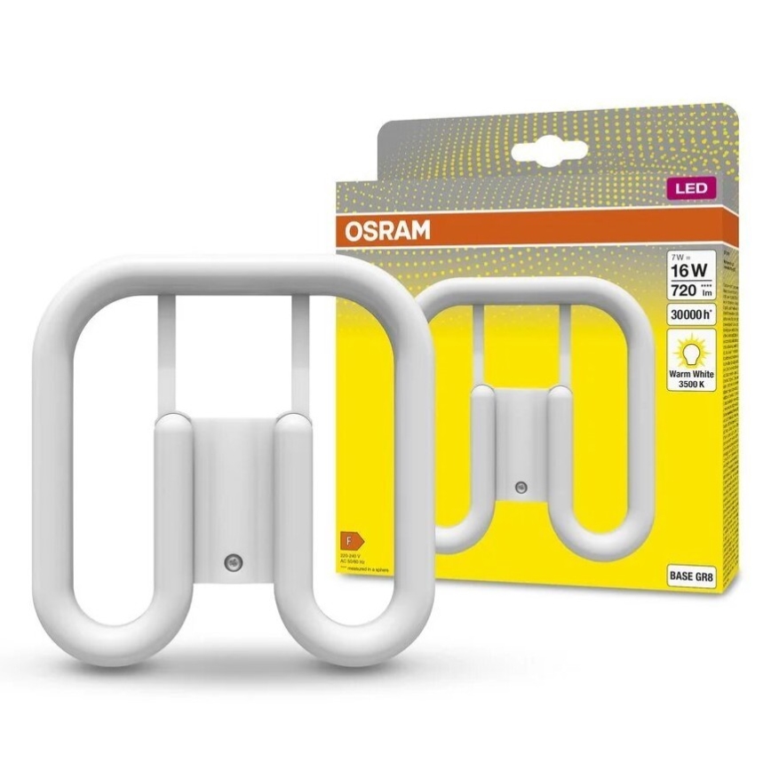 LED liuminescencinė lemputė, pailga GR8/7W/230V 3500K - Osram