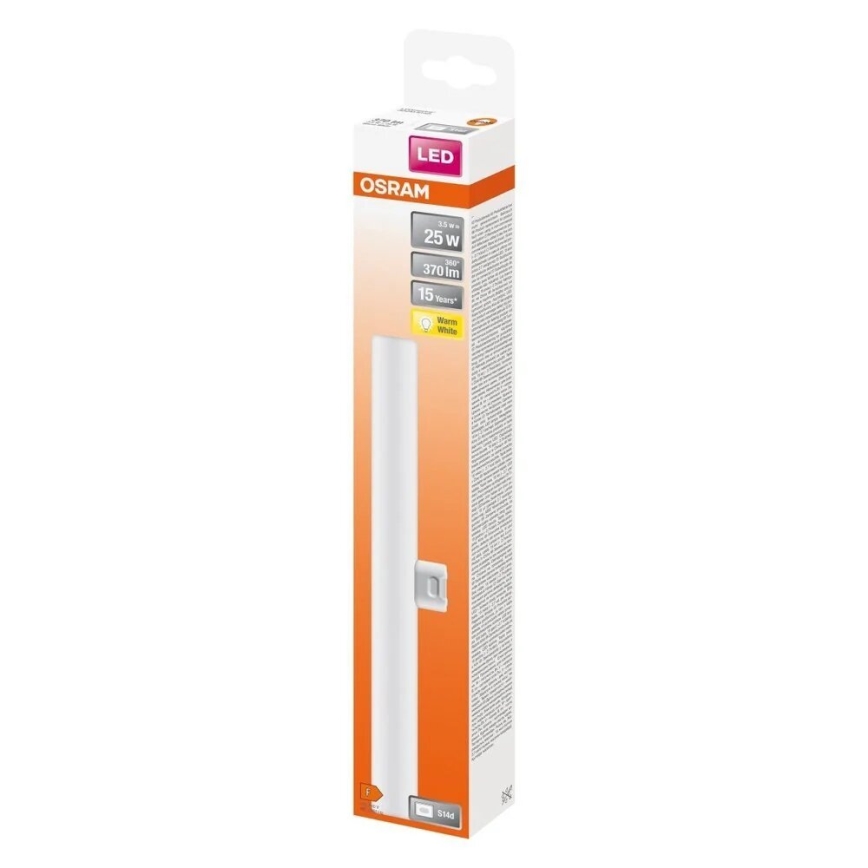 LED liuminescencinė lemputė, pailga S14d/3,5W/230V 2700K 30 cm - Osram