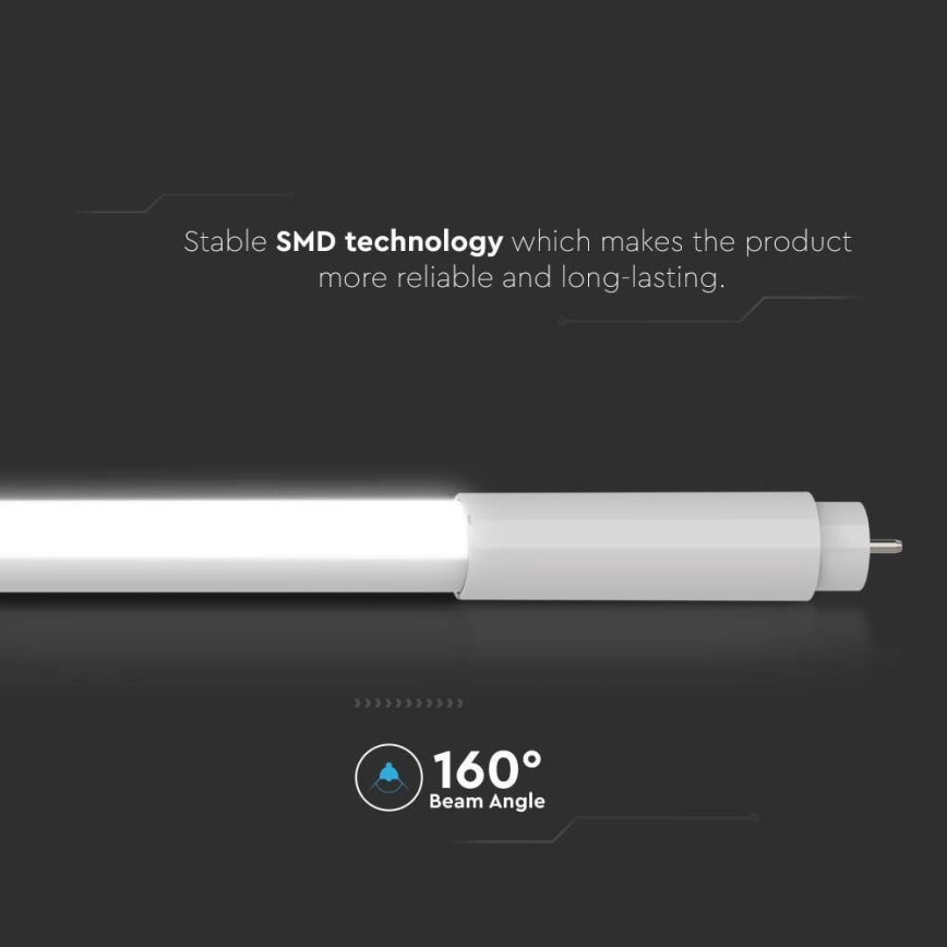 LED liuminescencinė lemputė, pailga T5 G5/8W/230V 4000K 60 cm