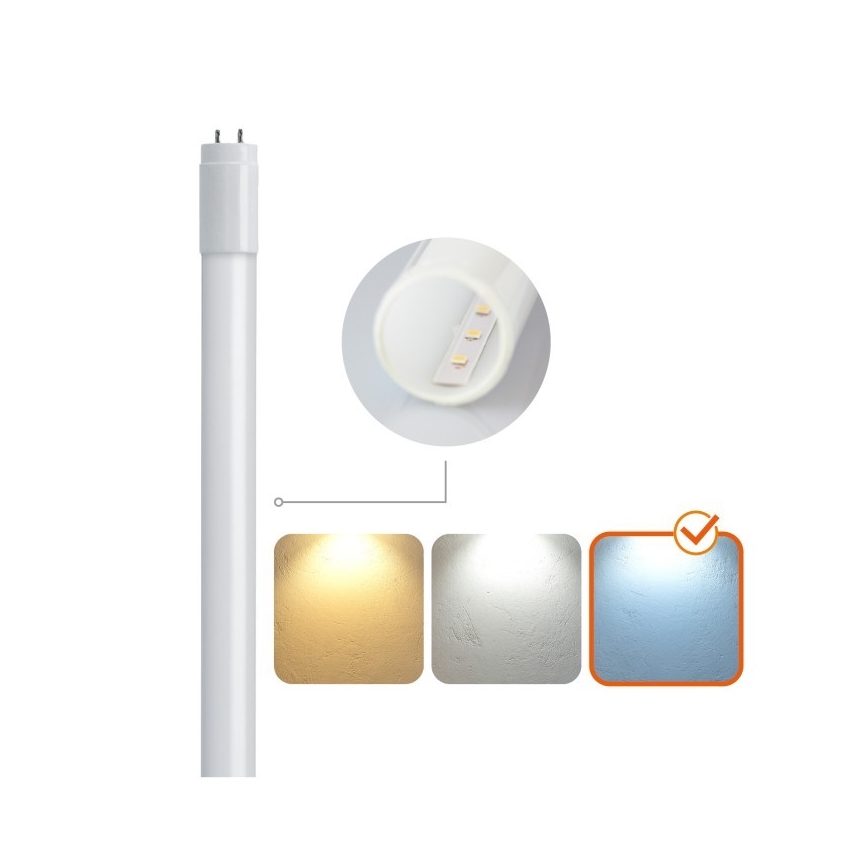 LED liuminescencinė lemputė, pailga T8 G13/22W/230V 6500K 150 cm