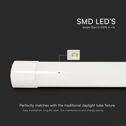 LED Liuminescencinis šviestuvas LED/40W/230V 3000/4000/6500K 116 cm