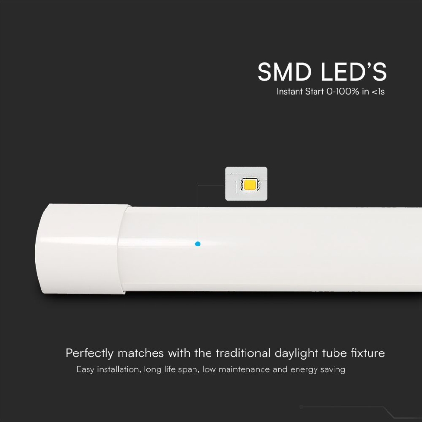 LED Liuminescencinis šviestuvas LED/40W/230V 3000/4000/6500K 116 cm