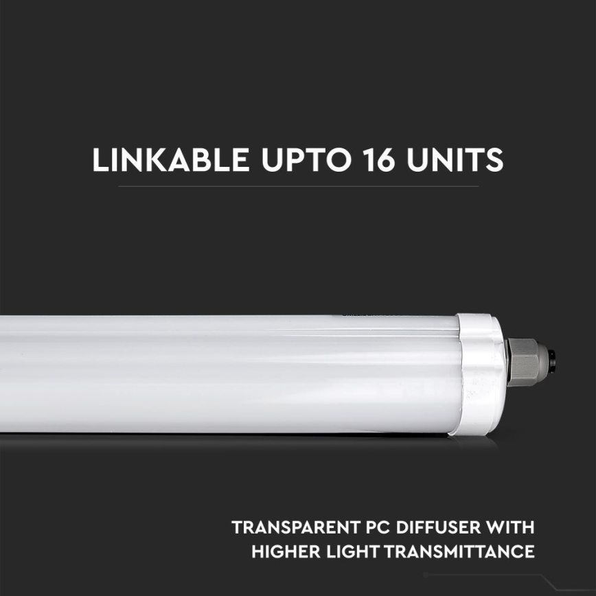 LED liuminescencinis techninis šviestuvas G-SERIES LED/18W/230V 6500K IP65 60 cm
