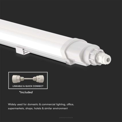 LED liuminescencinis techninis šviestuvas LED/18W/230V 6500K IP65 60 cm