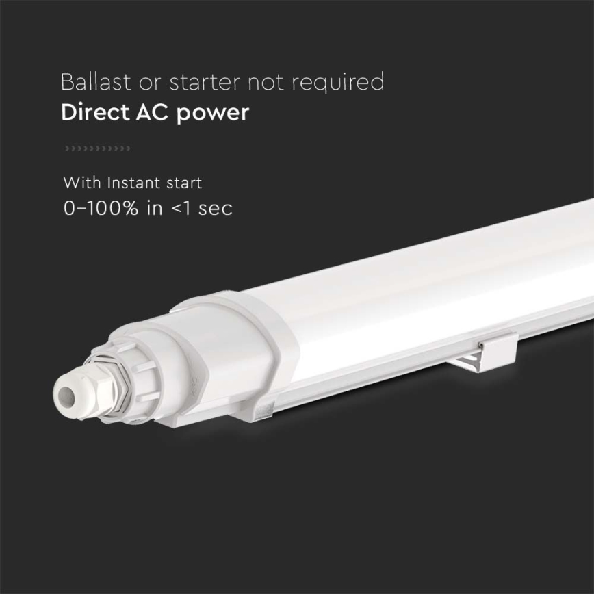 LED liuminescencinis techninis šviestuvas LED/36W/230V 4000K IP65 120 cm