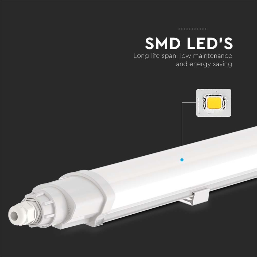 LED liuminescencinis techninis šviestuvas LED/36W/230V 4000K IP65 120 cm