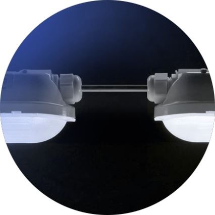 LED liuminescencinis techninis šviestuvas LIMEA GIGANT LED/38W/230V IP65 1190mm juoda