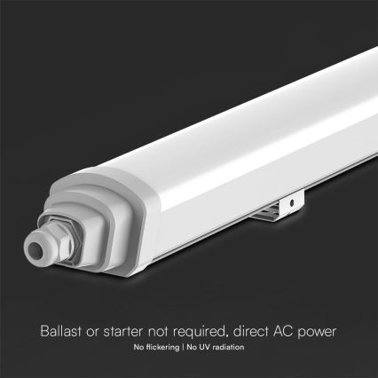 LED liuminescencinis techninis šviestuvas SAMSUNG CHIP LED/18W/230V 6500K IP65 60 cm