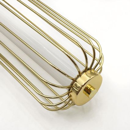 LED liustra ant laido BONNIE LED/15W/230V 3000K auksinė