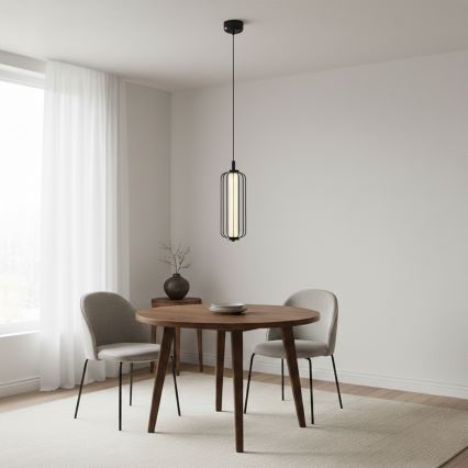 LED liustra ant laido BONNIE LED/15W/230V 3000K juoda