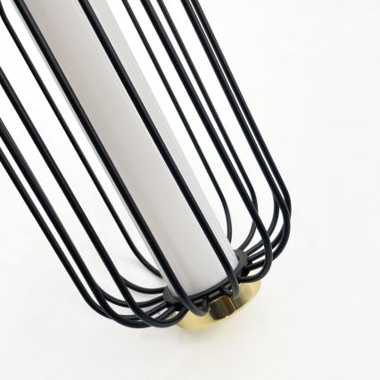 LED liustra ant laido BONNIE LED/15W/230V 3000K juoda