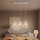 LED liustra ant laido BRYLANT 3xE27/60W/230V balta