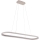 LED liustra ant laido CASHMERE LED/80W/230V 30x100 cm smėlio spalvos