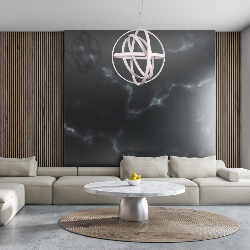 LED liustra ant laido COPERNICUS LED/260W/230V balta