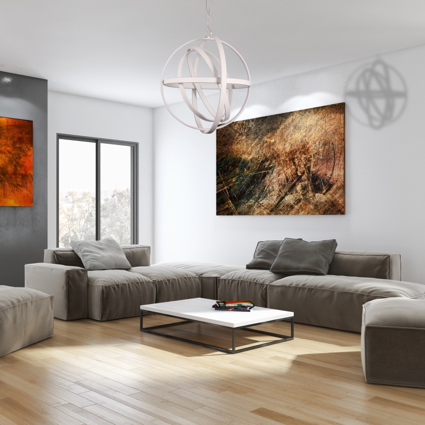 LED liustra ant laido COPERNICUS LED/260W/230V balta