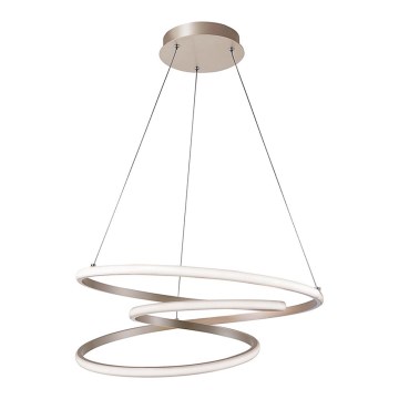 LED liustra ant laido CORT LED/40W/230V sidabrinė