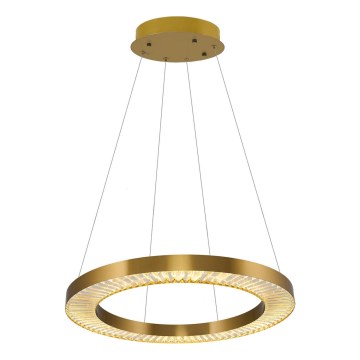LED liustra ant laido JESI LED/85W/230V 3000K, skersmuo 80 cm, bronzinė
