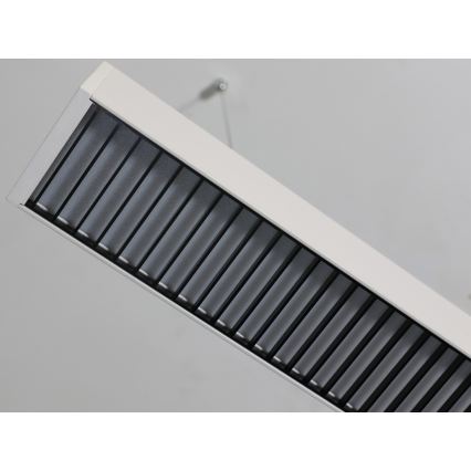 LED liustra ant laido LED/55W/230V 3000/4000/6500K 120 cm balta