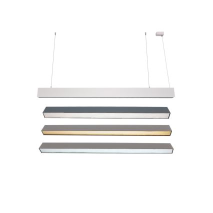 LED liustra ant laido LED/55W/230V 3000/4000/6500K 120 cm balta