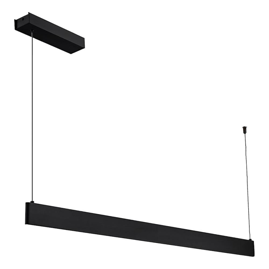 LED liustra ant laido LINEA LED/36W/230V 3000/4000/5700K CRI 90 juoda